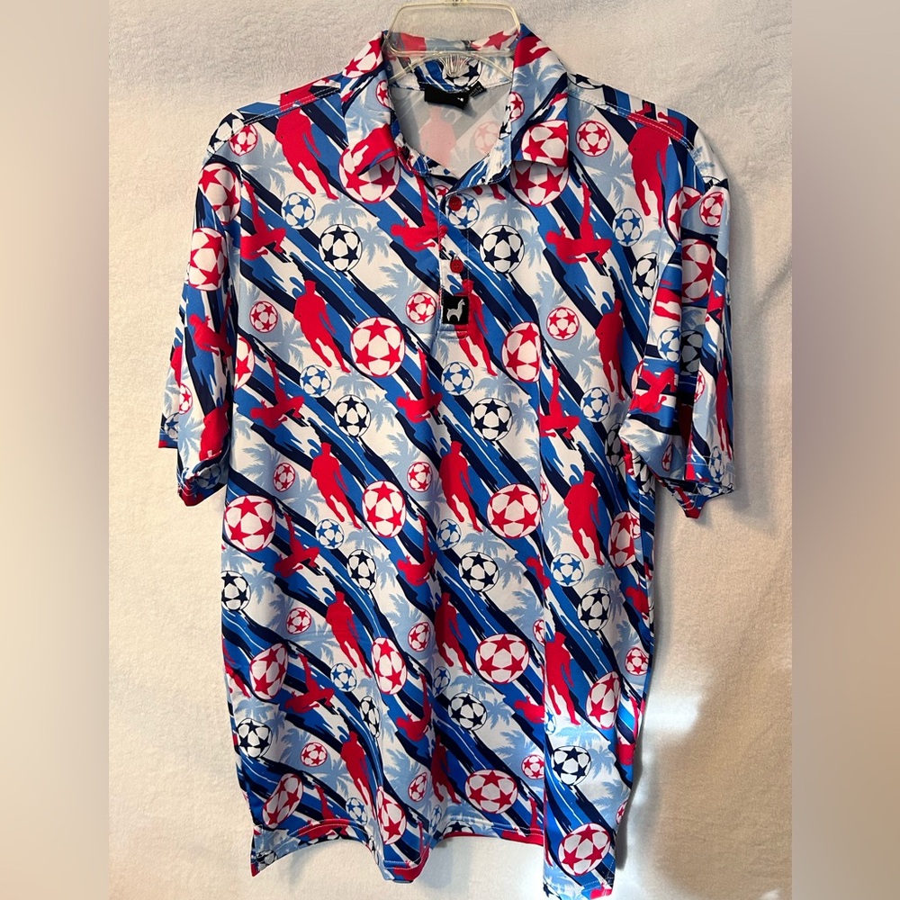 Festive Soccer Polo